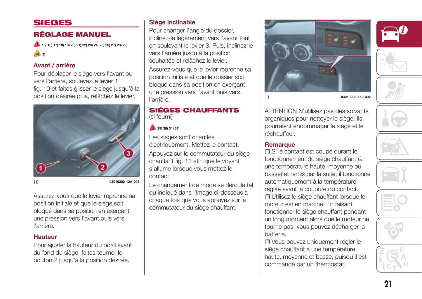 2018-2019 Fiat 124 Spider Gebruikershandleiding | Frans