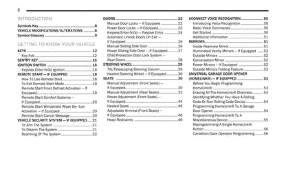 2021 Chrysler Voyager Owner's Manual | English