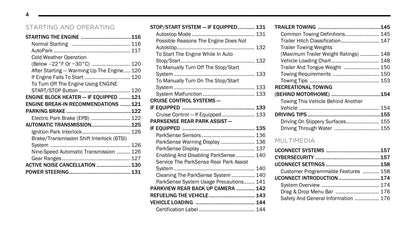 2021 Chrysler Voyager Owner's Manual | English