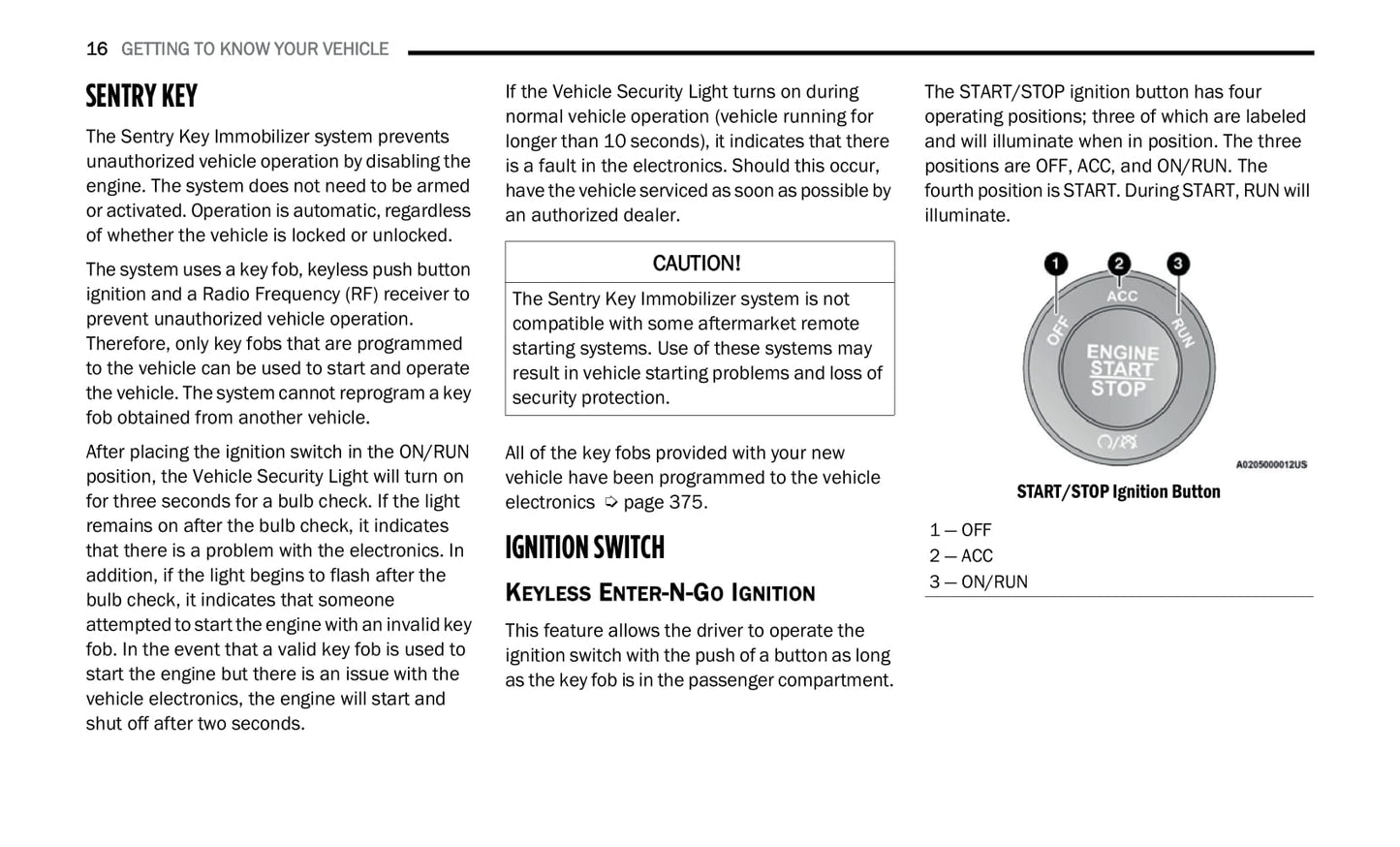 2021 Chrysler Voyager Owner's Manual | English