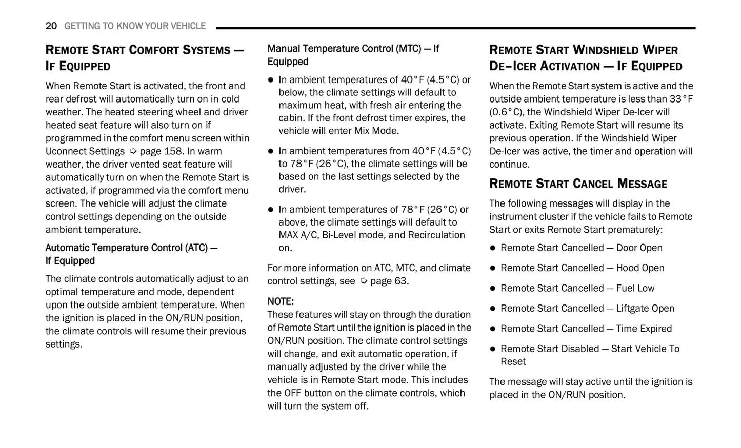 2021 Chrysler Voyager Owner's Manual | English