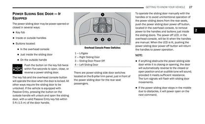 2021 Chrysler Voyager Owner's Manual | English