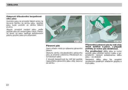 1998-1999 Skoda Felicia Owner's Manual | Czech