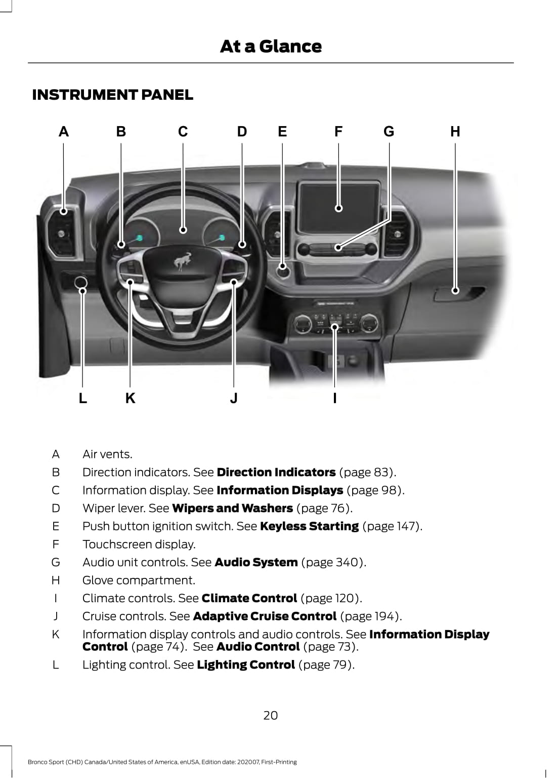 2021 Ford Bronco Sport Owner's Manual | English