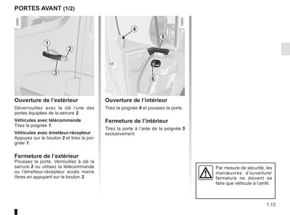 2014-2019 Renault Master Manuel du propriétaire | Français