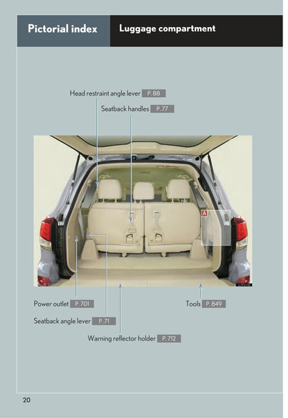 2014 Lexus LX 570 Bedienungsanleitung | Englisch