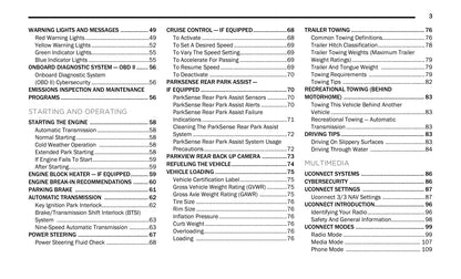 2021 Ram Promaster City Owner's Manual | English