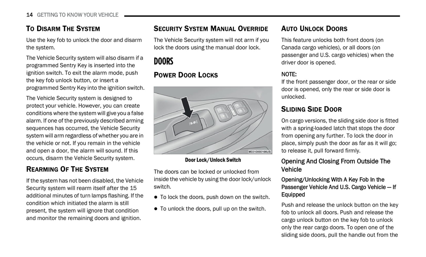 2021 Ram Promaster City Owner's Manual | English