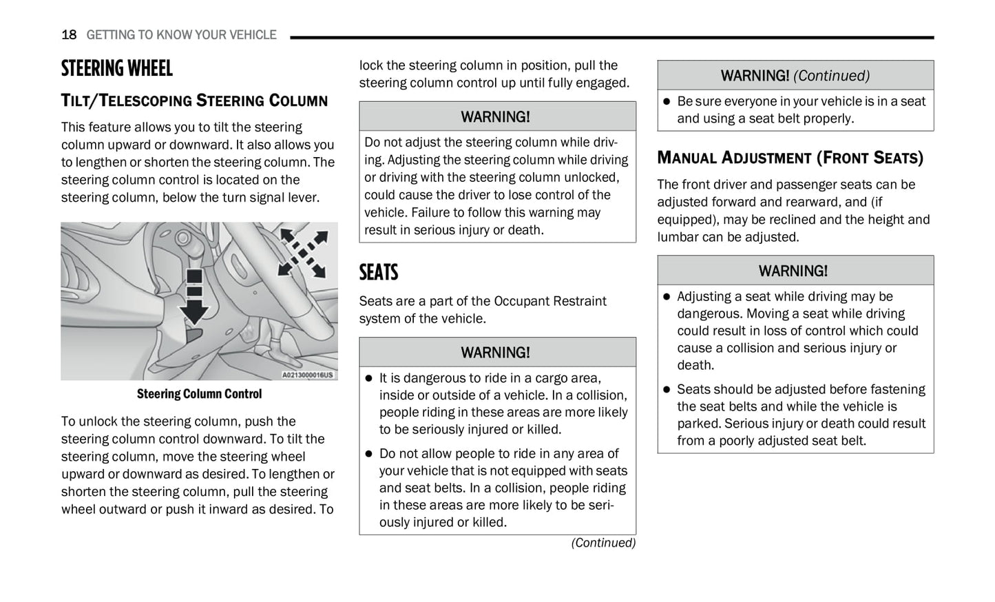 2021 Ram Promaster City Owner's Manual | English