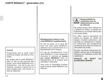 2013-2017 Renault Captur Manuel du propriétaire | Français