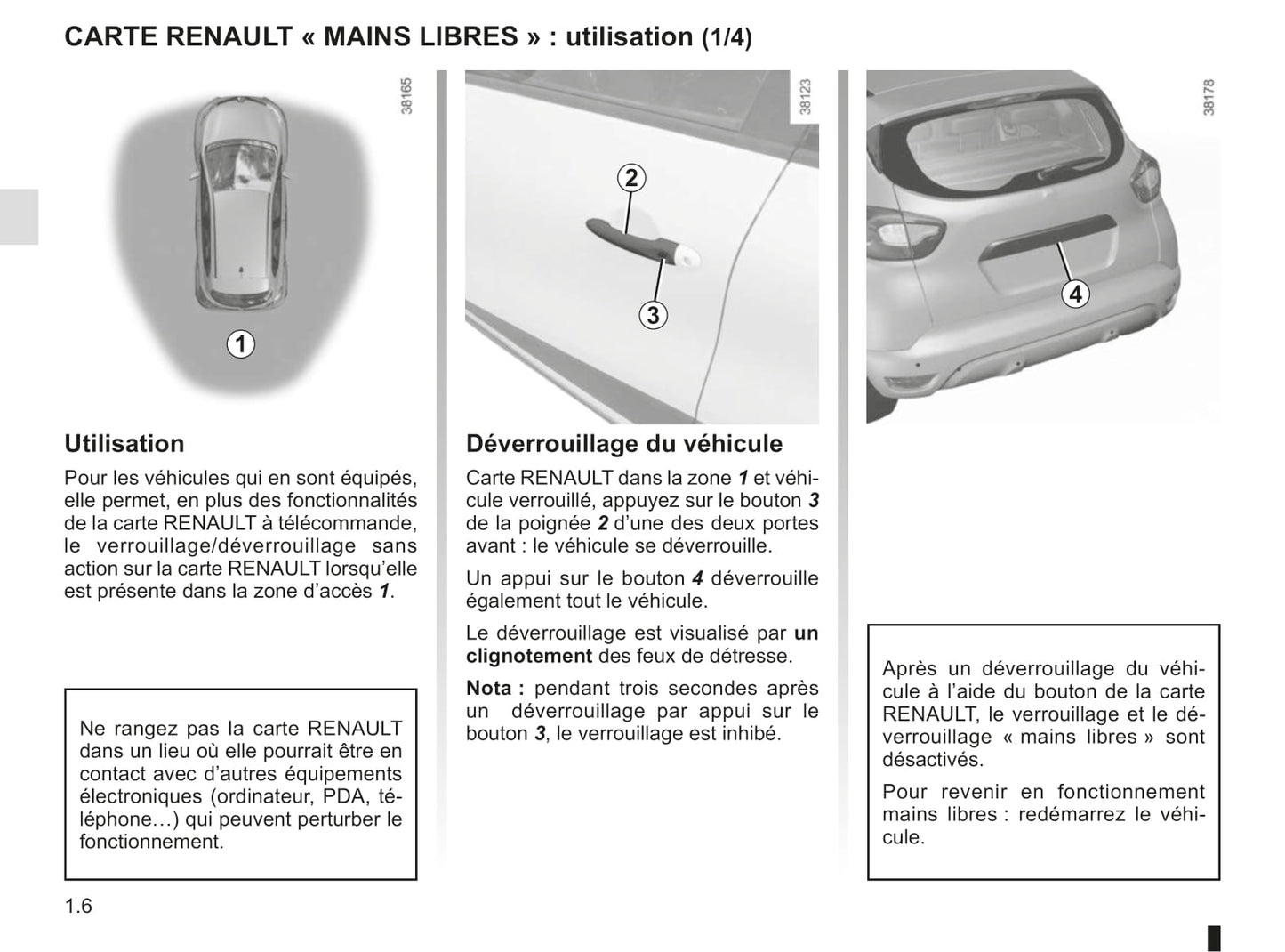 2013-2017 Renault Captur Manuel du propriétaire | Français