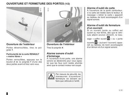 2013-2017 Renault Captur Manuel du propriétaire | Français