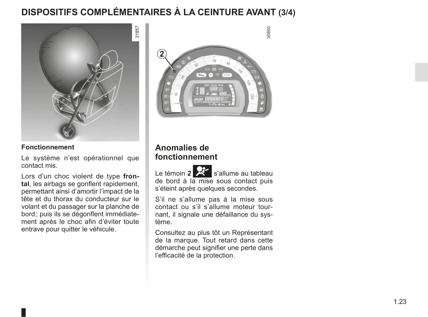 2013-2017 Renault Captur Manuel du propriétaire | Français