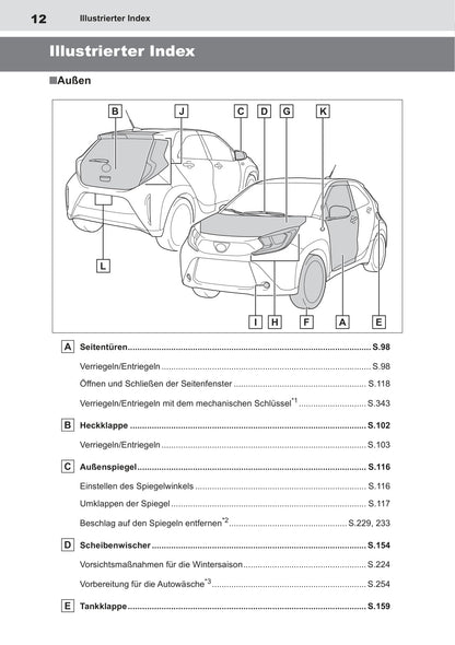 2022-2023 Toyota Aygo X Gebruikershandleiding | Duits