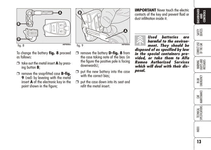 2008-2011 Alfa Romeo Brera Owner's Manual | English