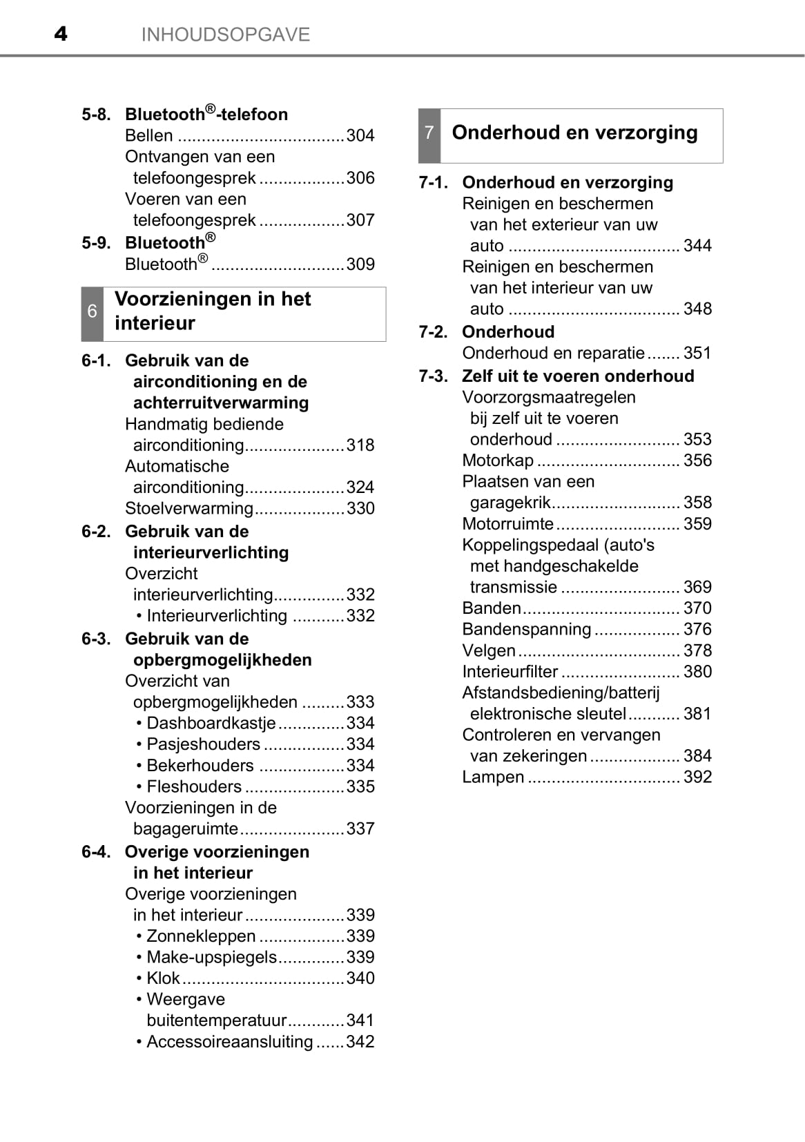 2019-2020 Toyota Aygo Bedienungsanleitung | Niederländisch