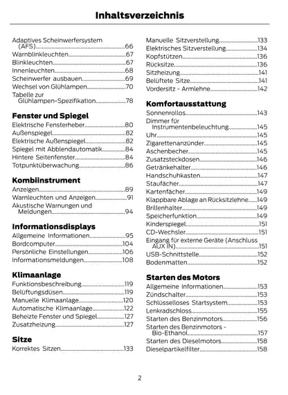 1997-2008 Ford Ka Gebruikershandleiding | Duits