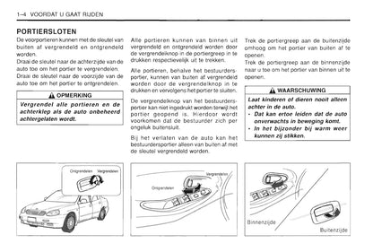 1997-2002 Daewoo Leganza Bedienungsanleitung | Niederländisch