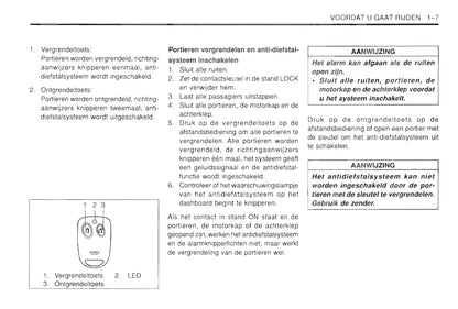 1997-2002 Daewoo Leganza Bedienungsanleitung | Niederländisch