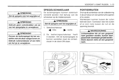 1997-2002 Daewoo Leganza Bedienungsanleitung | Niederländisch