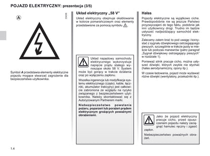 2020-2021 Renault Twizy Owner's Manual | Polish