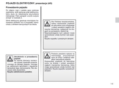 2020-2021 Renault Twizy Owner's Manual | Polish