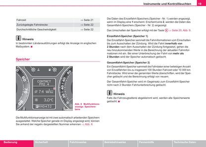 2003-2004 Skoda Suberb Owner's Manual | German