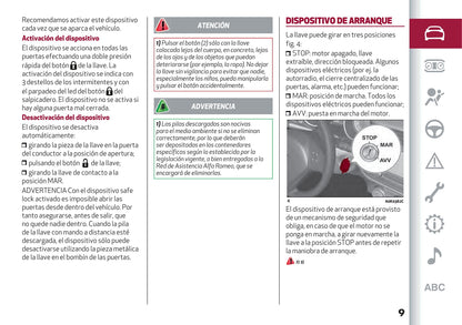 2016-2021 Alfa Romeo Giulietta Owner's Manual | Spanish