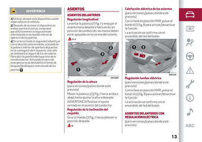 2016-2021 Alfa Romeo Giulietta Owner's Manual | Spanish