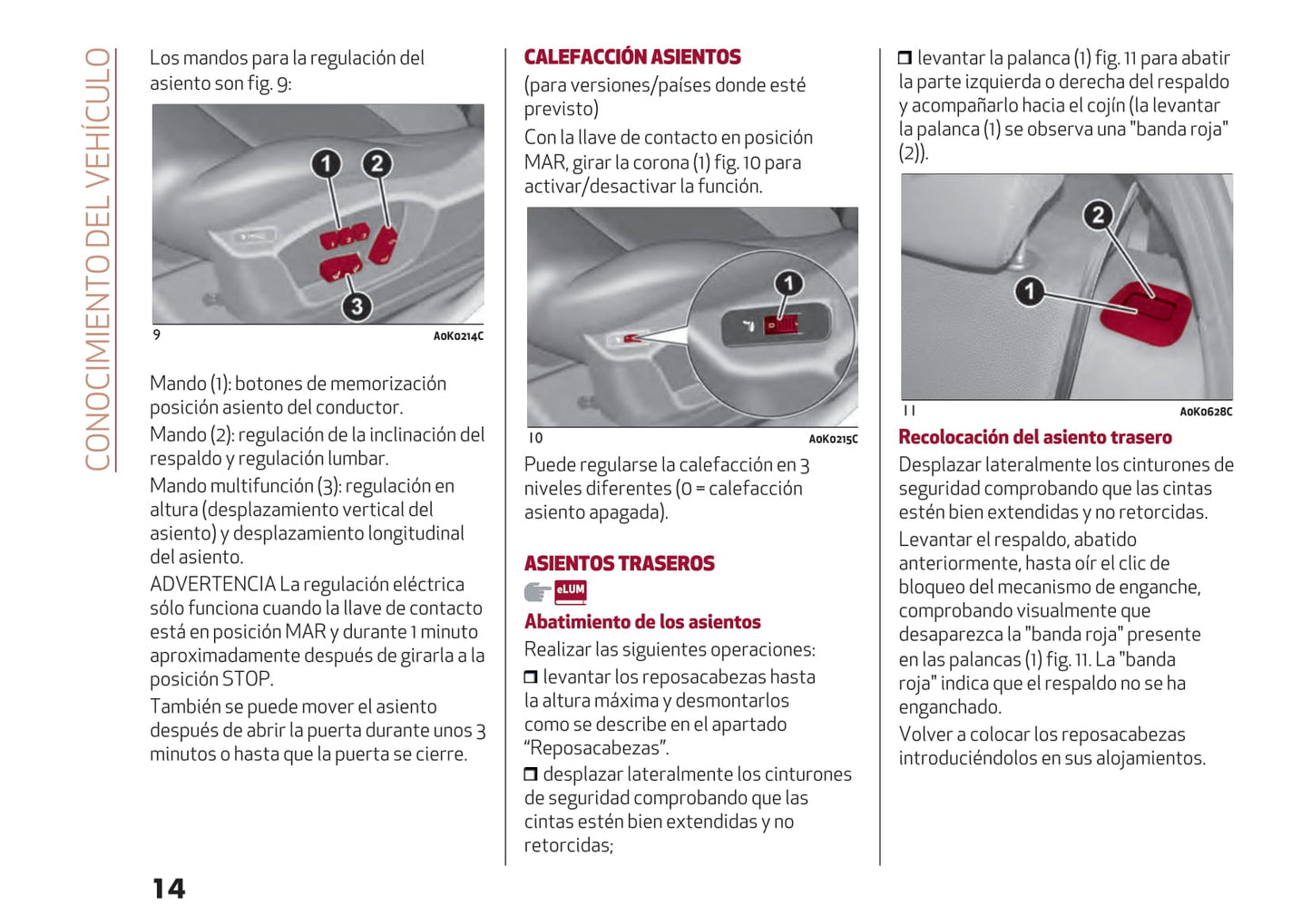 2016-2021 Alfa Romeo Giulietta Owner's Manual | Spanish