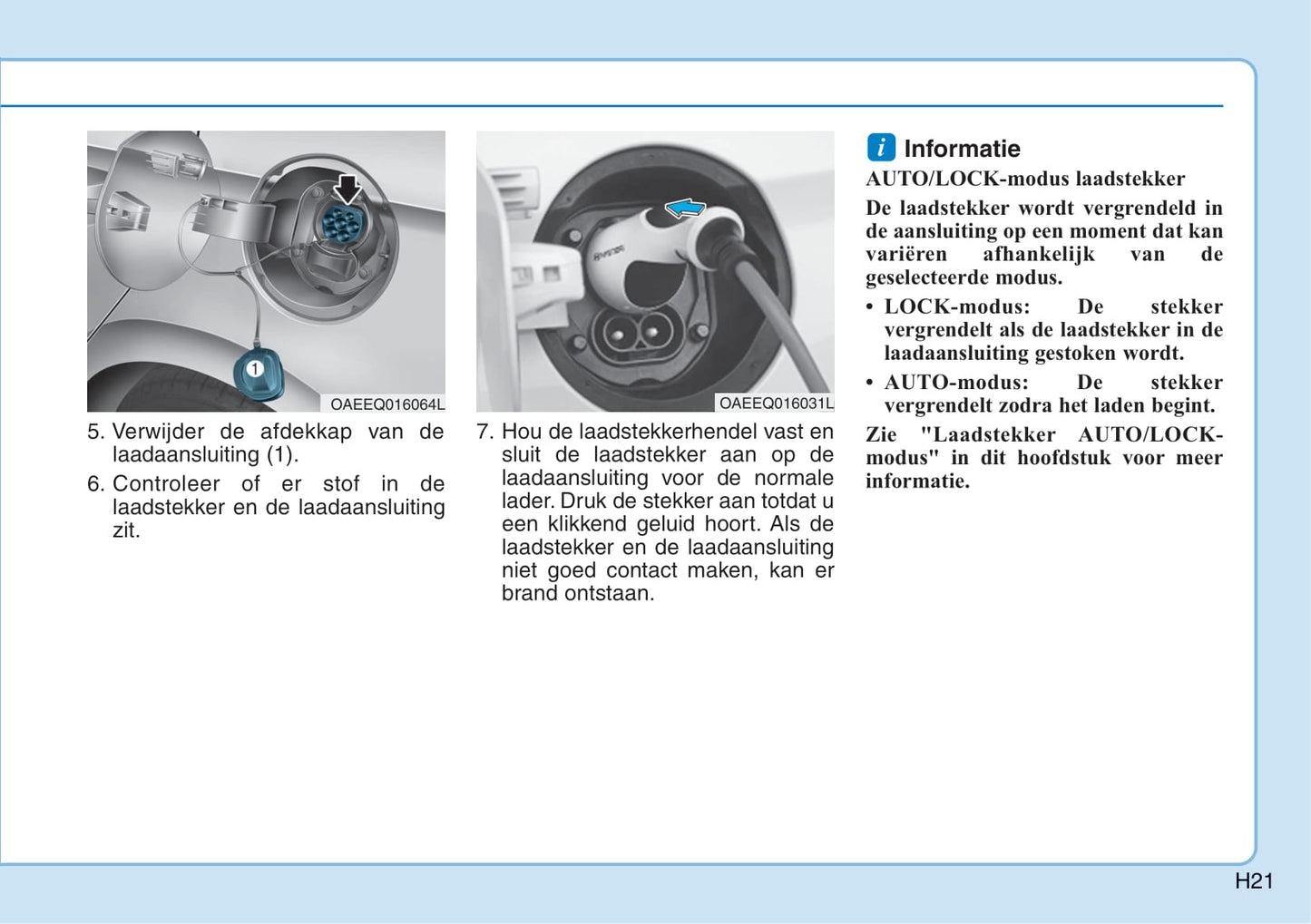 2016-2017 Hyundai Ioniq Electric Bedienungsanleitung | Niederländisch