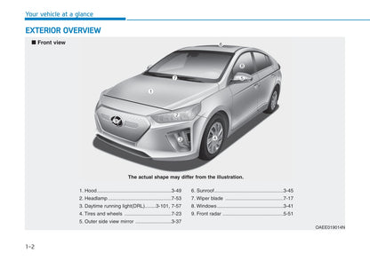 2019-2020 Hyundai Ioniq Manuel du propriétaire | Anglais