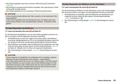 2017-2018 Skoda Fabia Owner's Manual | German