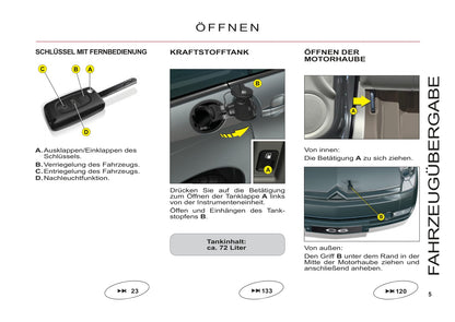 2011-2012 Citroën C6 Gebruikershandleiding | Duits