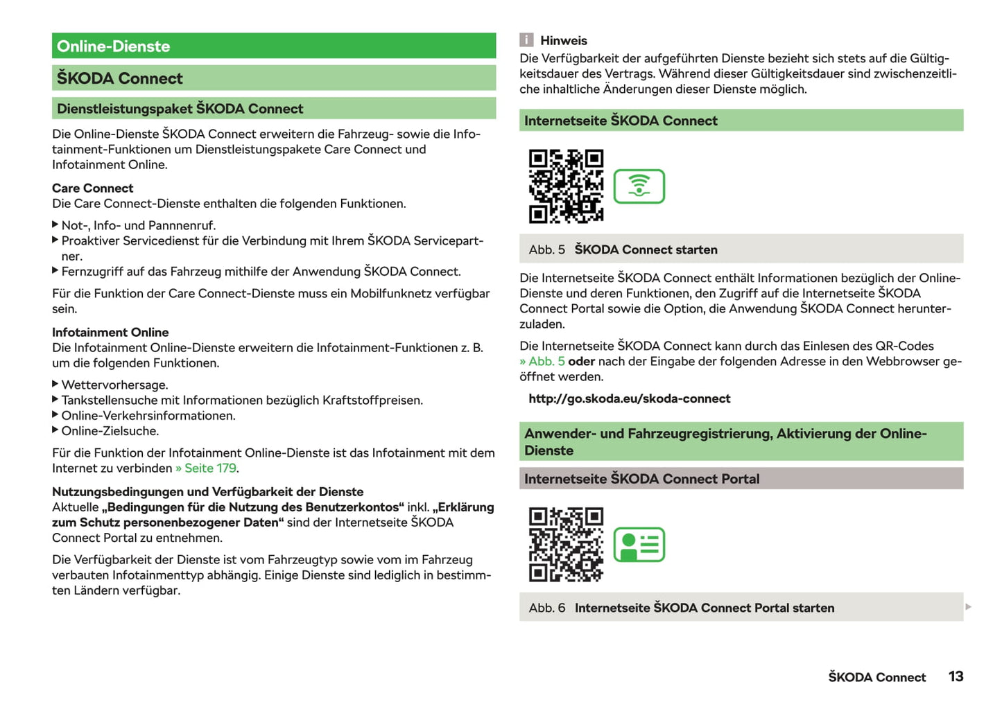 2020-2021 Skoda Kodiaq Owner's Manual | German