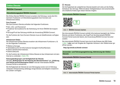 2020-2021 Skoda Kodiaq Owner's Manual | German