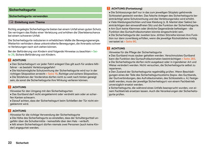 2020-2021 Skoda Kodiaq Owner's Manual | German