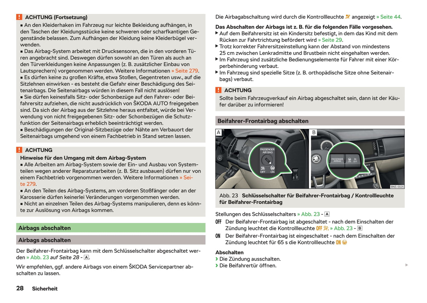 2020-2021 Skoda Kodiaq Owner's Manual | German