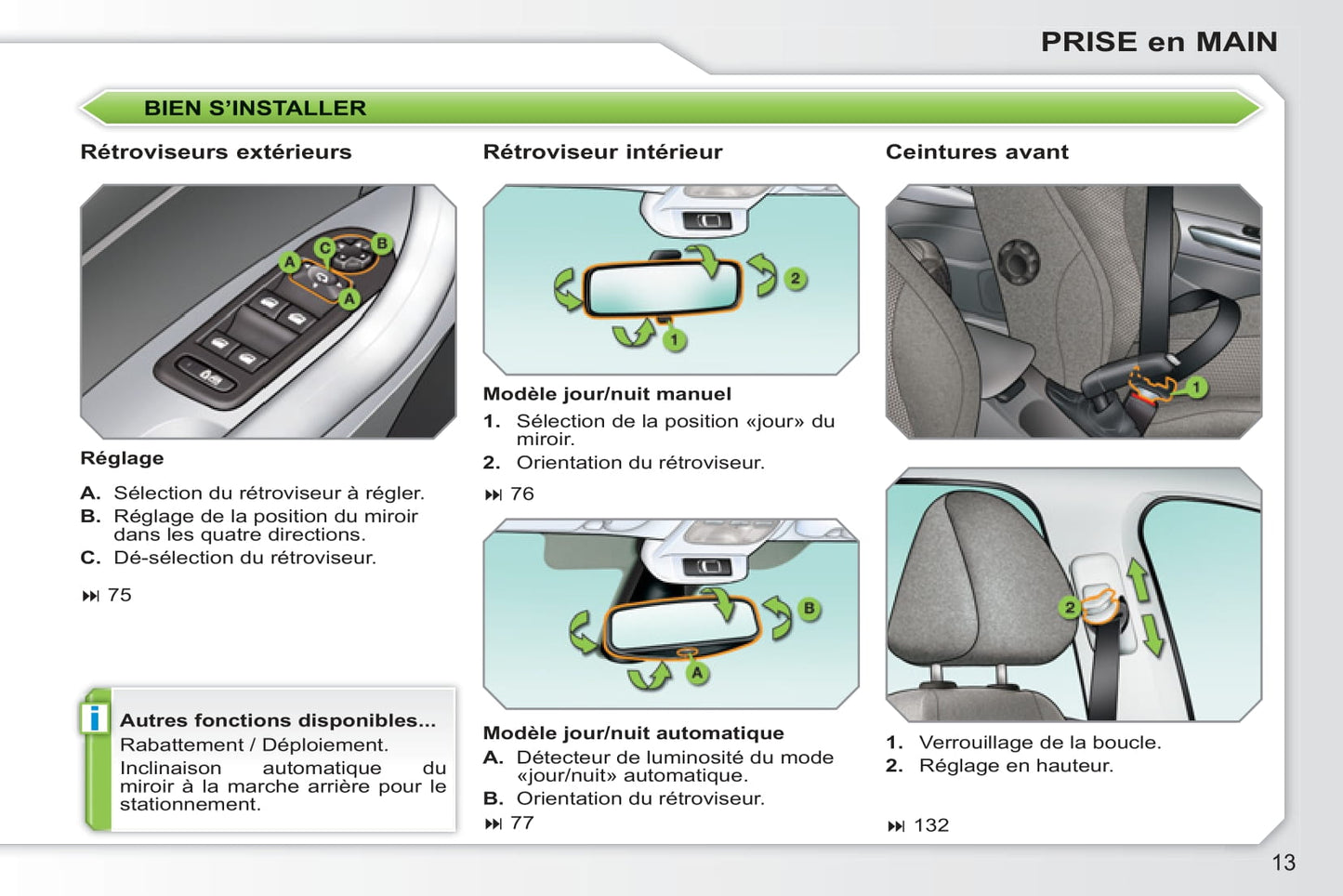 2010-2011 Peugeot 308 Manuel du propriétaire | Français