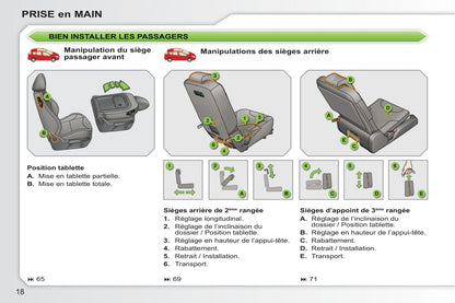 2010-2011 Peugeot 308 Manuel du propriétaire | Français