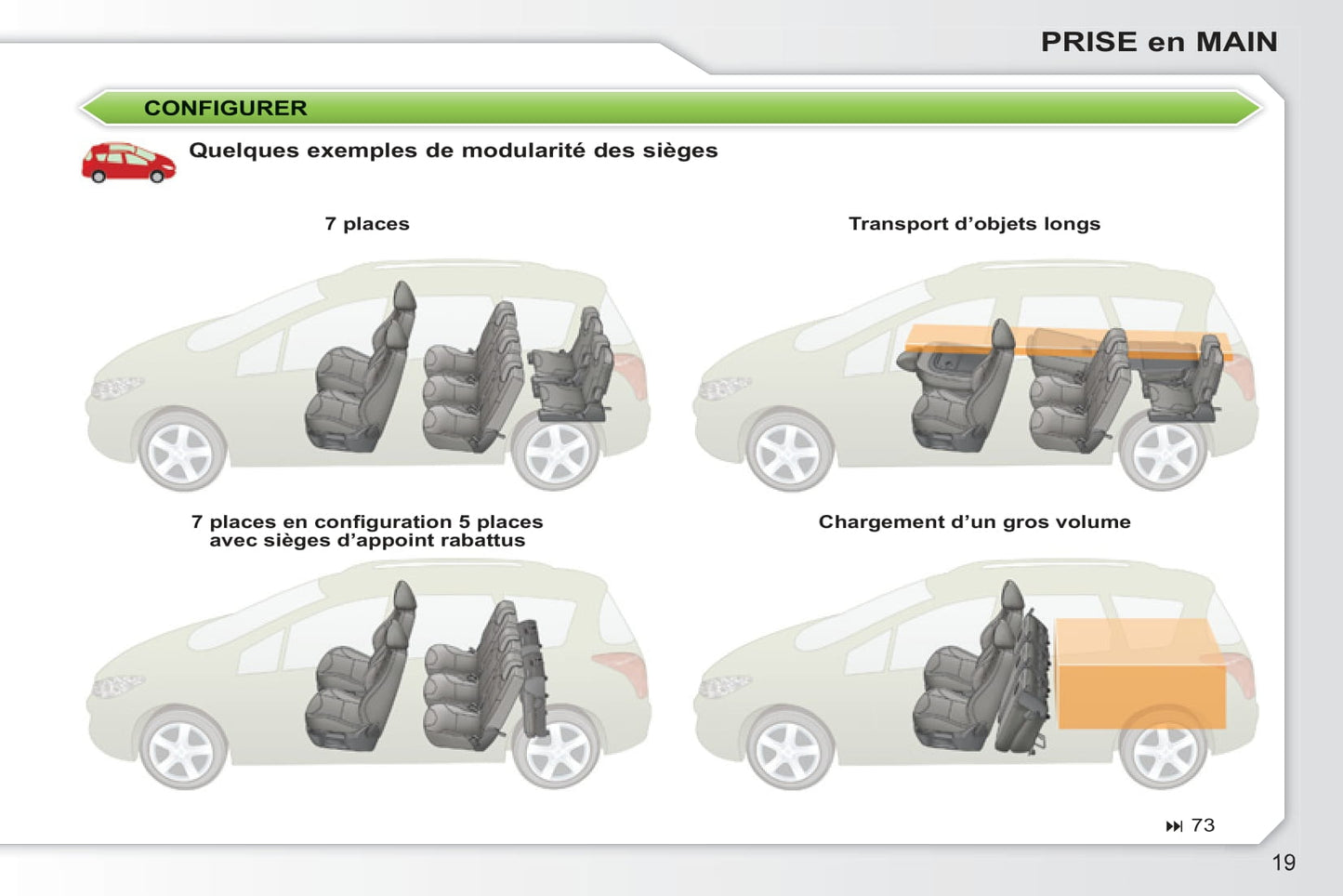 2010-2011 Peugeot 308 Manuel du propriétaire | Français