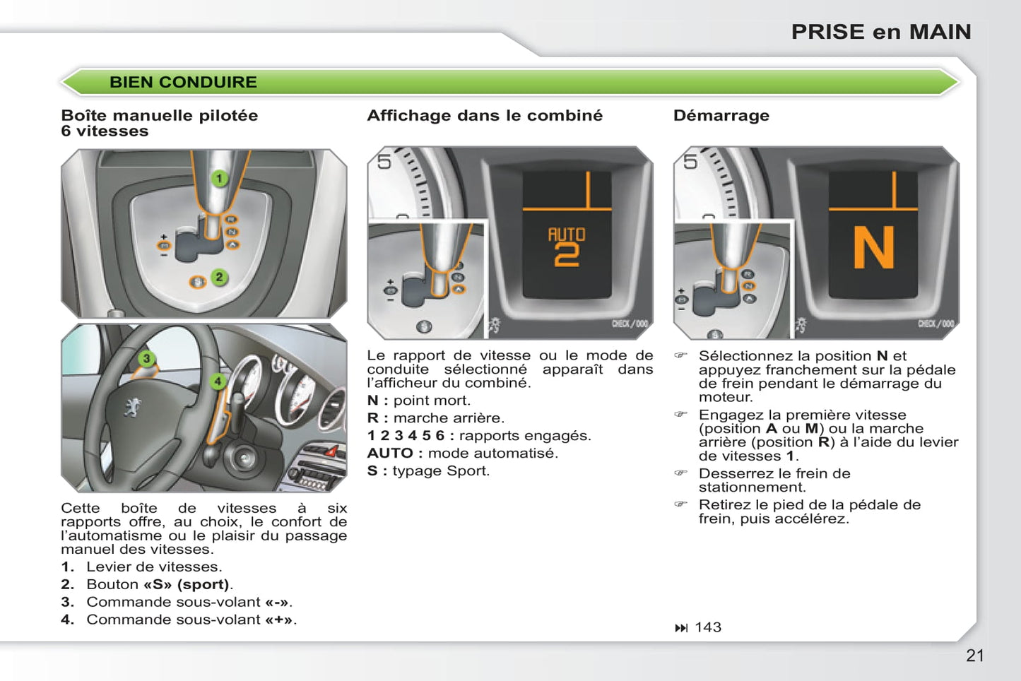 2010-2011 Peugeot 308 Manuel du propriétaire | Français