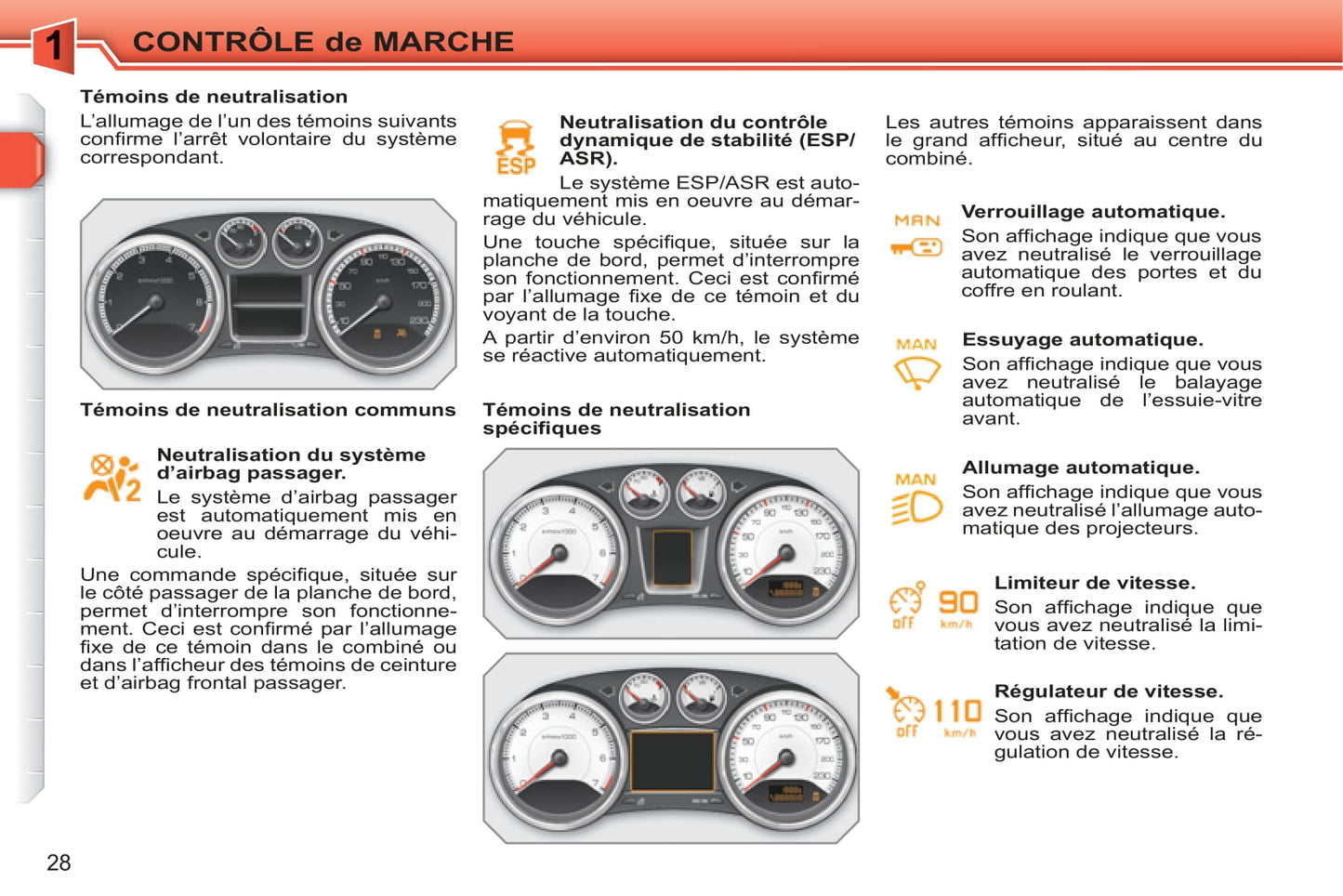 2010-2011 Peugeot 308 Manuel du propriétaire | Français