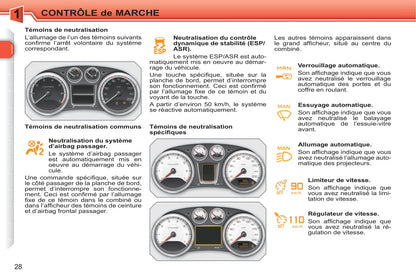 2010-2011 Peugeot 308 Manuel du propriétaire | Français