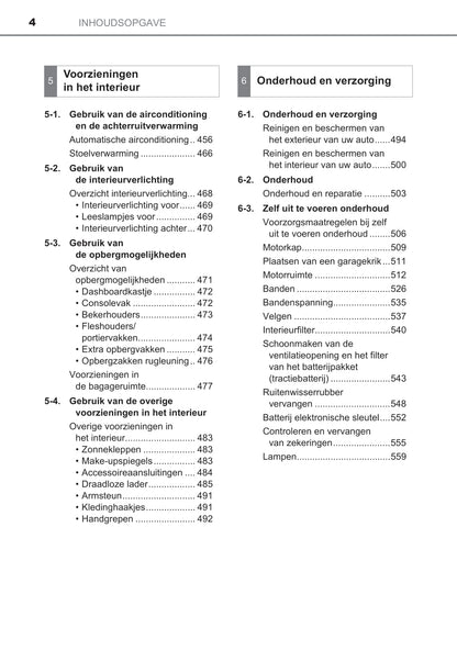 2021-2022 Toyota Prius Gebruikershandleiding | Nederlands