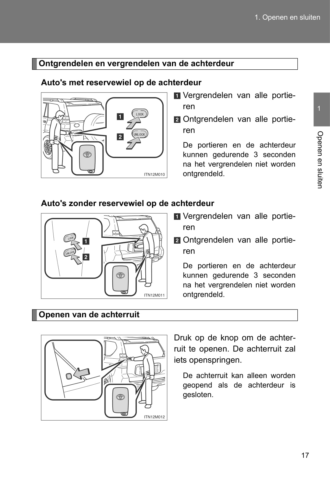 2010-2013 Toyota Land Cruiser Manuel du propriétaire | Néerlandais