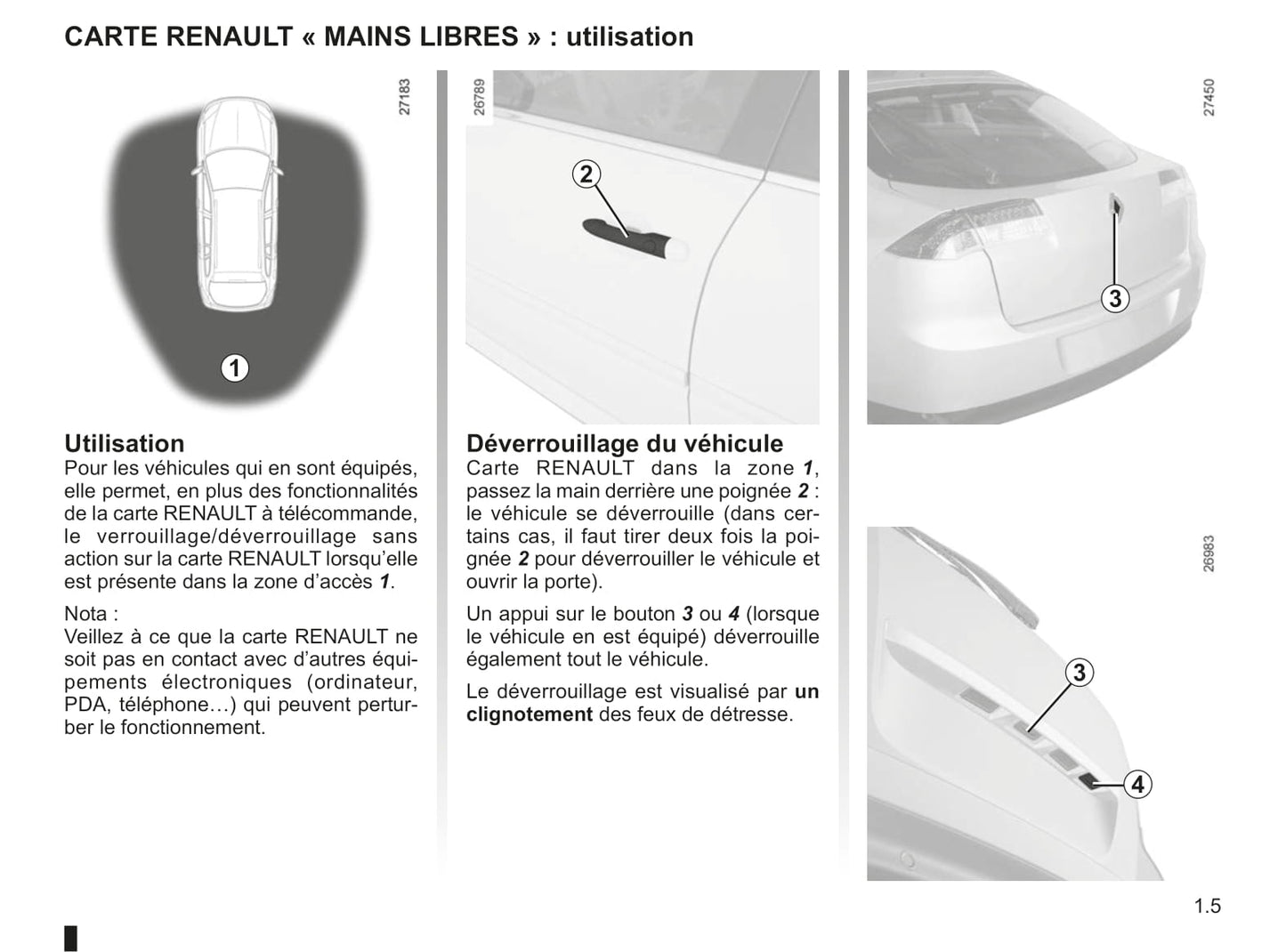 2007-2010 Renault Laguna Manuel du propriétaire | Français