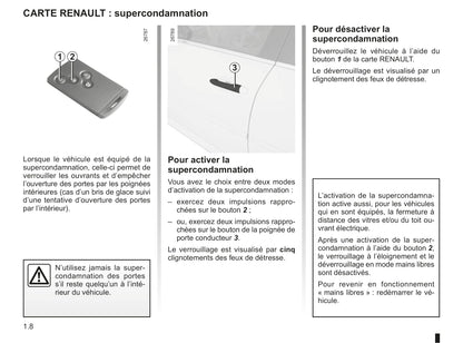 2007-2010 Renault Laguna Manuel du propriétaire | Français