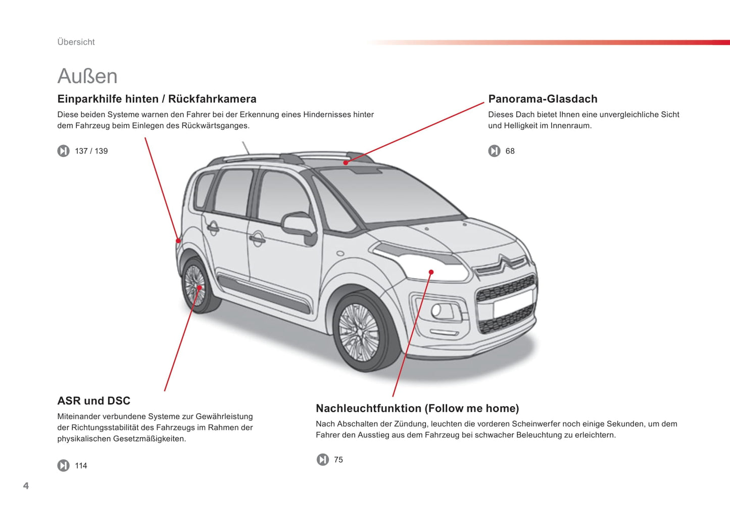 2015-2017 Citroën C3 Picasso Gebruikershandleiding | Duits