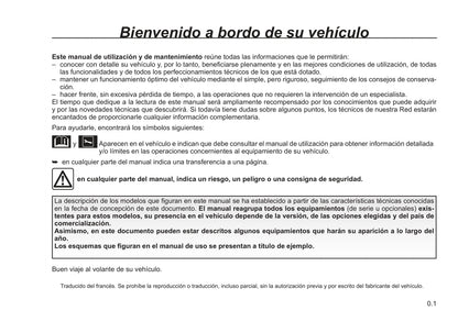 2021-2022 Renault Mégane Owner's Manual | Spanish